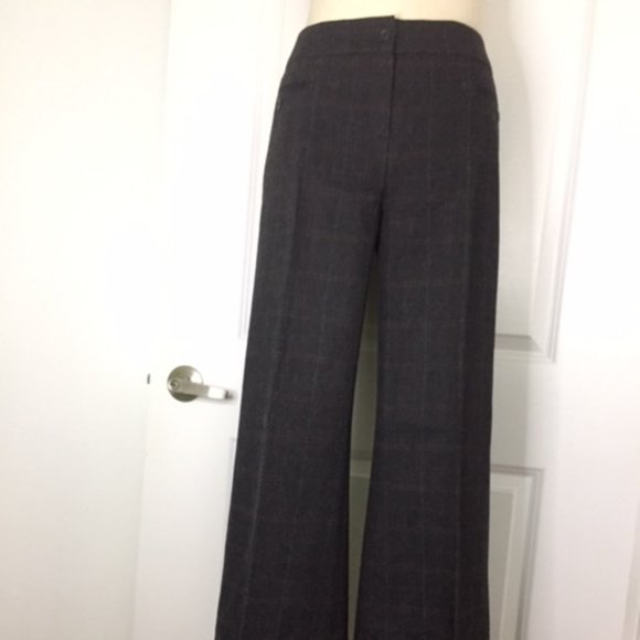 Wide Leg Gray Pants - Picture 1 of 3